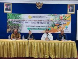 Dinas Pertanian Bangkalan Adakan Sosialisasi untuk Penguatan Kapasitas Standar Mutu Produksi Benih Jeruk