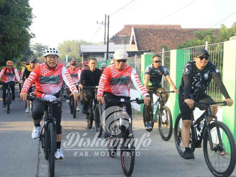 LCC Mojokerto Gelar Gowes untuk Meriahkan HUT TNI Ke-79