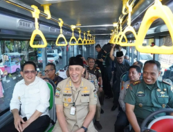 Peluncuran Resmi Bus Trans Jatim Rute Bangkalan-Surabaya