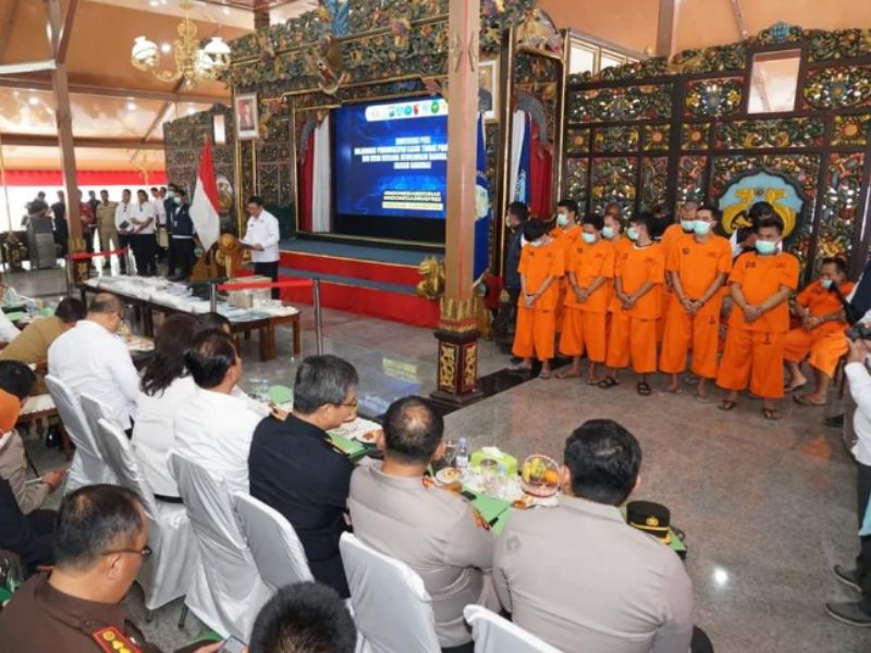 Pj Bupati Bangkalan mengapresiasi kerja BNN yang berhasil ungkap jaringan narkoba.