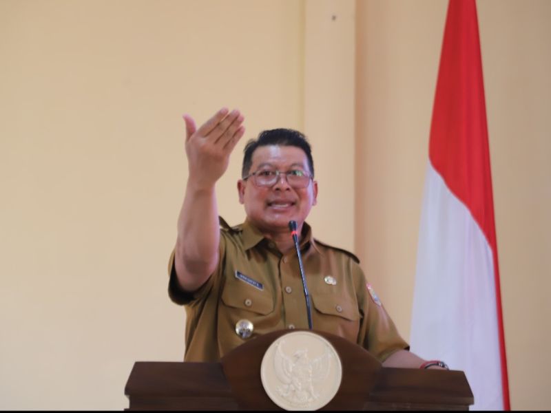 Plt Bupati Malang, Didik Gatot Subroto, hadir dan memberikan arahan pada Rakor Tindak Lanjut RARK-RAPB Tahun 2025 KPRI Pemkab Malang.