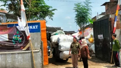 Keluhan Warga Atas Penampungan Rosok, Bhabinkamtibmas Bandar Kidul Lakukan Langkah Cepat