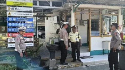 Polsek Pesantren Gencarkan Patroli Harkamtibmas untuk Pencegahan 3C di Kediri