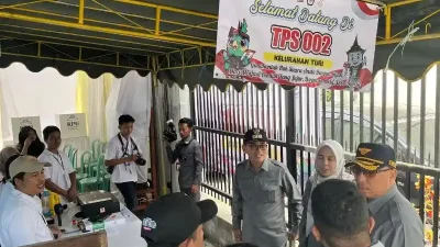 Pilkada Serentak 2024 di Kota Blitar Berjalan Lancar, Partisipasi Pemilih Meningkat