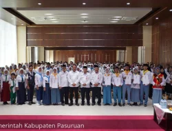 Ratusan Pengurus PMR Kabupaten Pasuruan Dikukuhkan, Siap Berbakti untuk Kemanusiaan