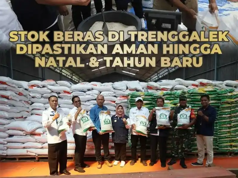 Stok Beras Bulog Trenggalek Aman Hingga Dua Bulan