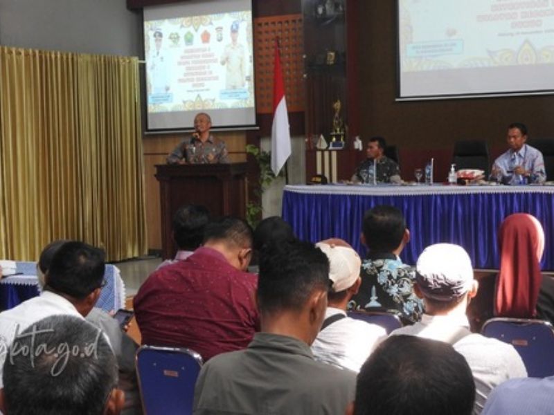 Sekda Kota Malang, membuka kegiatan bertema Sinergitas dan Soliditas dalam Upaya Peningkatan Keamanan dan Ketertiban di Kecamatan Sukun