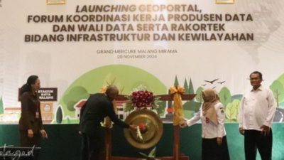 Pemkot Malang Perkuat Pembangunan Berbasis Data Melalui Peluncuran Geoportal