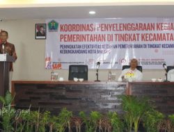 Koordinasi Peningkatan Efektivitas Pemerintahan ASN Kecamatan Kedungkandang