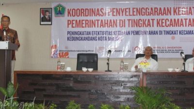 Pemerintah Kecamatan Kedungkandang menggelar kegiatan koordinasi untuk meningkatkan efektivitas pemerintahan dan pelayanan publik bagi ASN.