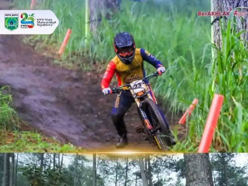 Kejuaraan 76 Indonesian Downhill 2024 di Kota Batu