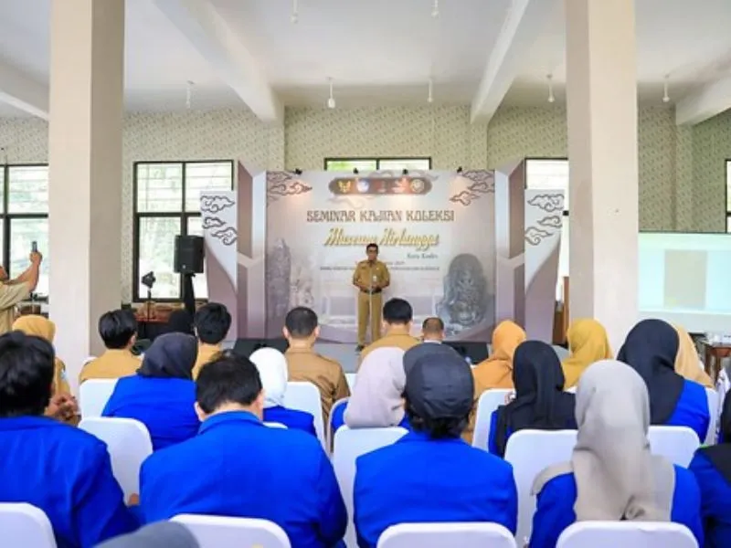 Generasi Muda Kediri Dikenalkan ke Sejarah Lewat Seminar Kajian Koleksi Museum Airlangga