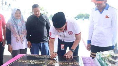 Pj Bupati Bangkalan Resmikan Kolam Renang Bertaraf Nasional