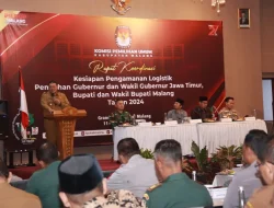 Plt. Bupati Malang Tegaskan Pentingnya Pengamanan Logistik Pemilu dalam Rapat Koordinasi