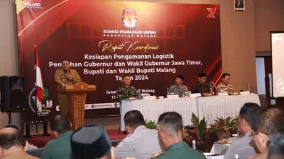 Rapat Koordinasi Pengamanan Logistik Pemilu