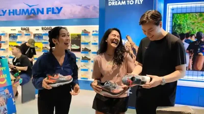 HOKA Resmi Membuka Toko Terbesar di Indonesia di Tunjungan Plaza 3 Surabaya