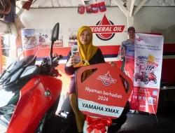 Federal Oil™ Bagikan Motor dan Ribuan Hadiah kepada Konsumen Setia Program Nyaman Berhadiah 2024