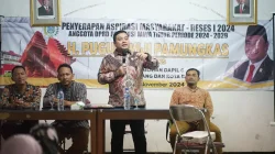 Puguh Wiji Pamungkas, Warga Karangkates usulkan dukungan budidaya ikan dalam reses DPRD Jatim. Aspirasi meliputi fasilitas, pakan lokal, dan pelatihan.