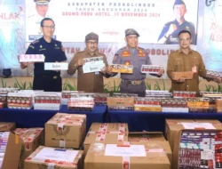 Bea Cukai dan Pemkab Probolinggo Ungkap Hasil Operasi Rokok Ilegal 2024