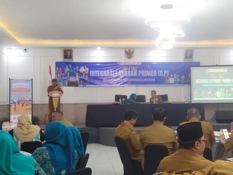 Kabupaten Probolinggo luncurkan Integrasi Layanan Primer (ILP) (25/11/2024). Sumber : Istimewa.