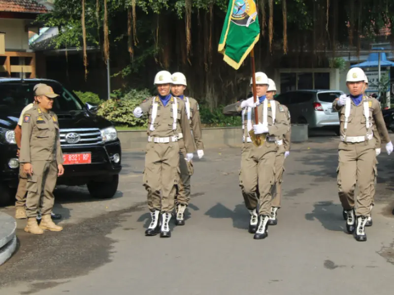 Kirab Pataka pertama Kabupaten Tulungagung digelar menyambut Hari Jadi ke-819. Sumber : Istimewa.