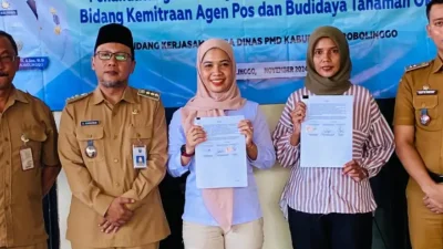 DPMD Probolinggo dorong kerja sama BUMDesa melalui agen pos dan budidaya okra. Sumber : Istimewa.