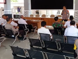 Kapolsek Besuki Ajak Semua Pihak Dukung Program Ketahanan Pangan dalam Launching Gugus Tugas Polri