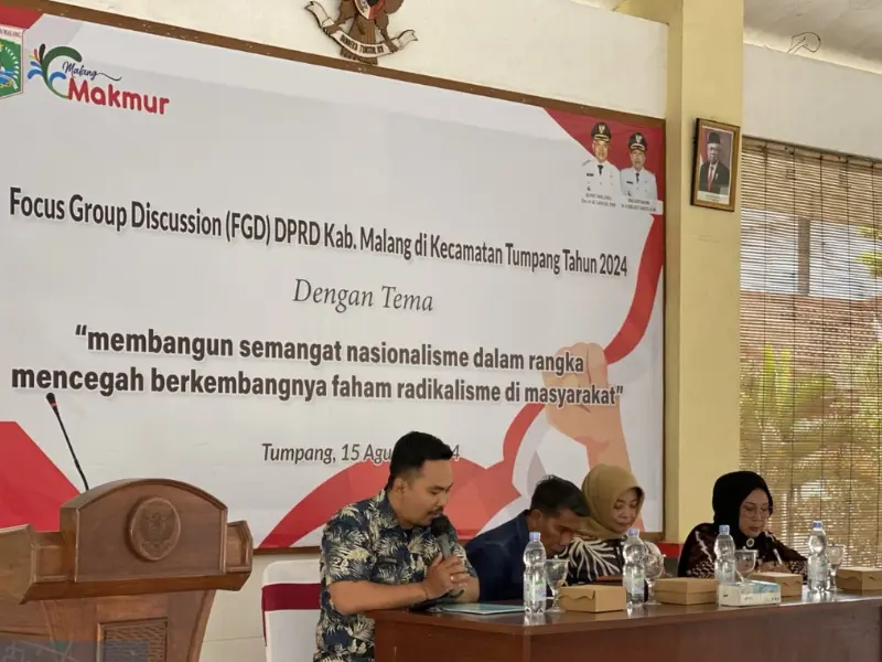 nggota DPRD Kabupaten Malang, Sutrisno Murdi, S.H., yang menekankan pentingnya penguatan nilai-nilai nasionalisme