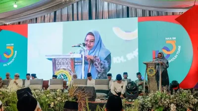 Peringatan Haul KH. M. Sholih Tsani yang ke-126 di Pondok Pesantren Qomaruddin Bungah Gresik