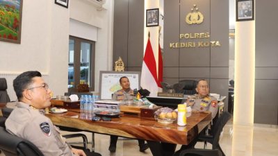 Polres Kediri Kota Dapat Kunjungan Penting dari Karodalops Stamaops Polri untuk Pastikan Keamanan Pilkada