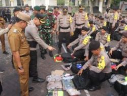 Ratusan Personel Polres Pasuruan Disiagakan di 17 Kecamatan Amankan 1.726 TPS Pilkada 2024