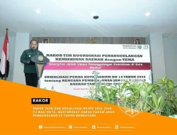 Rakor TKPK dan Sosialisasi RPJPD 2025-2045: Arah Pembangunan Kota Madiun Selama 20 Tahun Mendatang