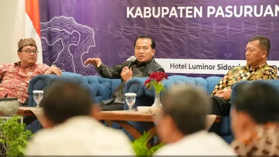 Buka Rakor Forum Penataan Ruang 2024, Pj Bupati Nurkholis: Potensi PAD Kabupaten Pasuruan Luar Biasa. Maka Harus Ada Revisi Aturannya