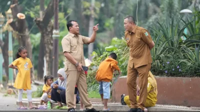 Pj Bupati Nurkholis Kembali Sidak Alun-Alun Bangil