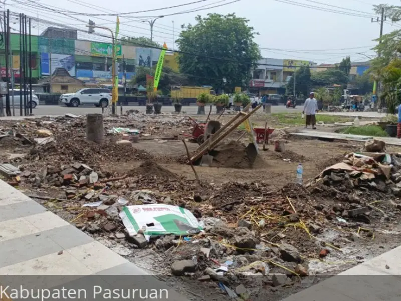 Wajah Alun-Alun Bangil Bakal Tambah Cantik dalam Waktu Dekat