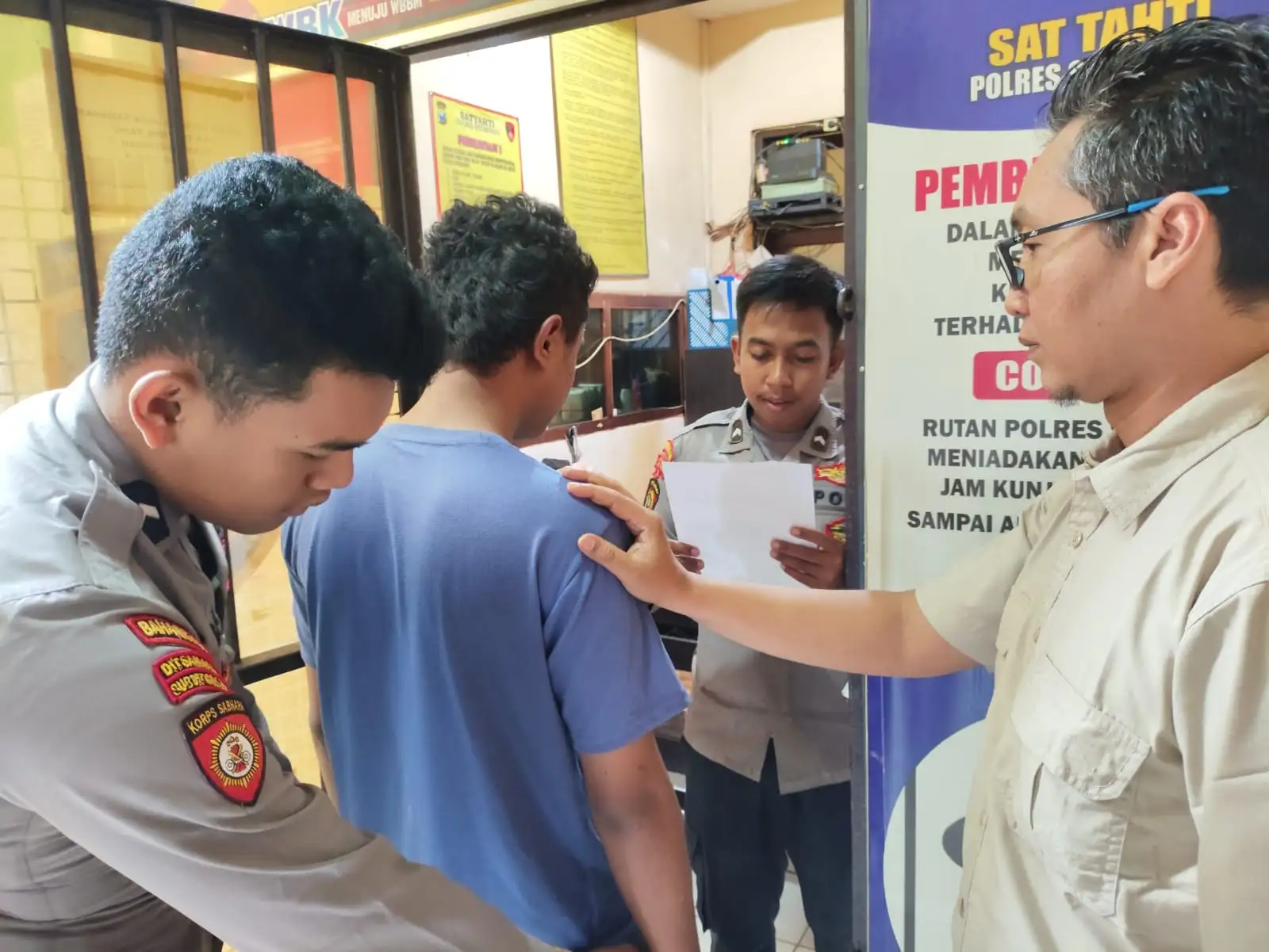 Polres Situbondo Amankan Tersangka Penganiayaan dengan Senjata Tajam di Bungatan