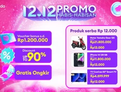 Lazada 12.12 Promo Habis-Habisan: Beli Sepeda Motor Cuma Rp12 Ribu!