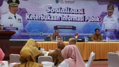 Sosialisasi Keterbukaan Infomrasi Publik di ruang PRIC Mal Pelayanan Publik (MPP) Kabupaten Probolinggo (16/12/2024). Sumber : Istimewa.