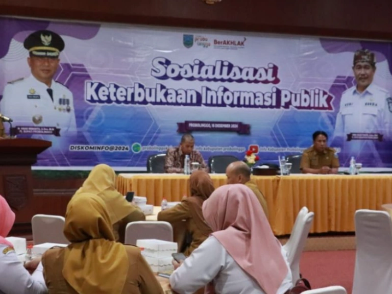 Sosialisasi Keterbukaan Infomrasi Publik di ruang PRIC Mal Pelayanan Publik (MPP) Kabupaten Probolinggo (16/12/2024). Sumber : Istimewa.