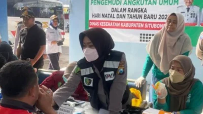 Pemeriksaan kondisi prima serta mencegah penggunaan obat terlarang di Terminal Situbondo (19/12/2024). Sumber : Istimewa.