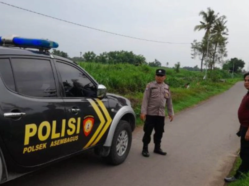 Polisi Tingkatkan Patroli di Jalan Desa Awar-awar. Sumber : Istimewa.