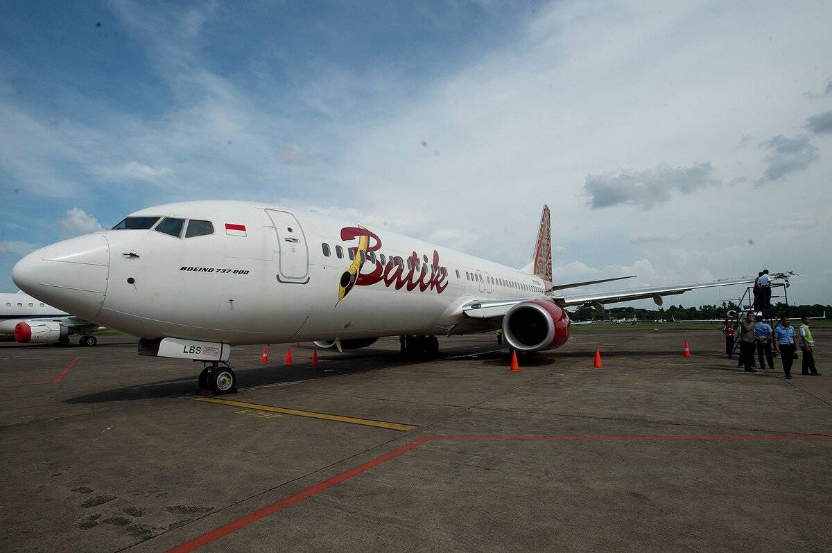 Batik Air terpaksa menurunkan dua penumpang yang menolak menggunakan sabuk pengaman sebelum lepas landas.