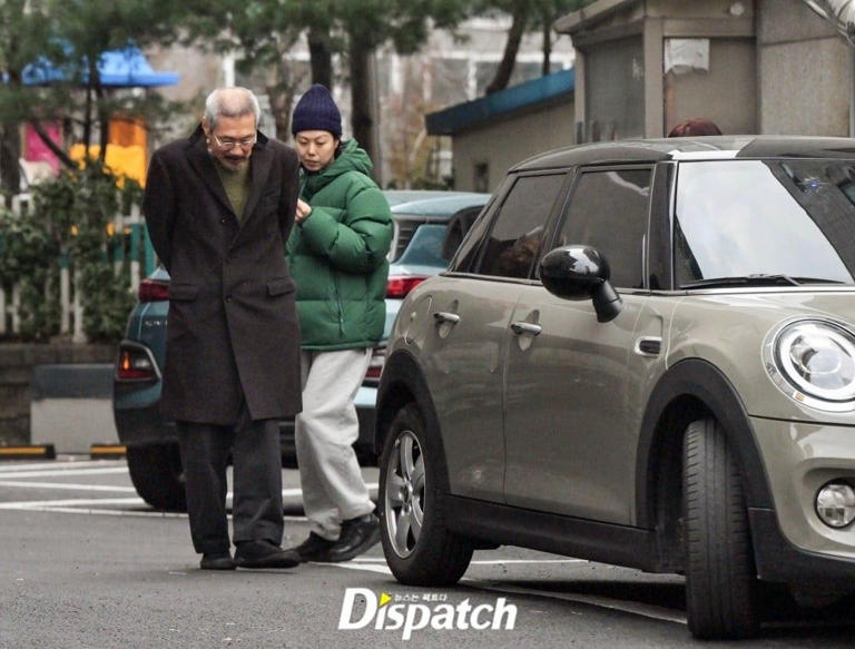 Aktris Kim Min Hee dan sutradara Hong Sang Soo tampak mengunjungi dokter kandungan bersama