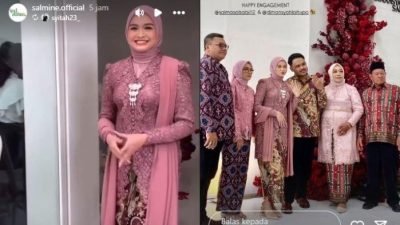 Dimansyah Laitupa dan Salma Salsabil Resmi Bertunangan! Simak Momen Bahagia Mereka!