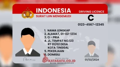 Ilustrasi Surat Izin Mengemudi (SIM) sebagai dokumen penting bagi pengendara kendaraan bermotor.