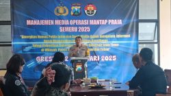 Polda Jatim dan media di Gresik